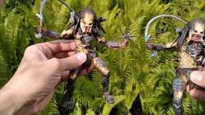 Обзор фигурок Хищник Волк. Три фигурки! NECA Wolf Predator
