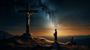 Я иду к Голгофе автор Николай Брандуков клип с помощью ии.mp4