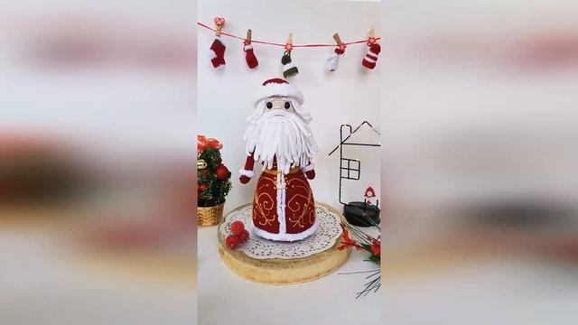 Отпаривание бороды Деда Мороза.
