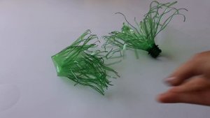 Чем так ценны зелёные пластиковые бутылки. Покажу, какую красоту из них можно сделать