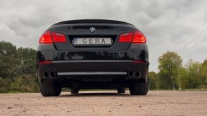 БМВ ф10 Выхлоп