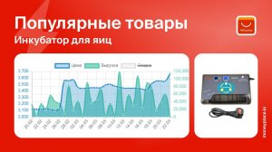 Продажи инкубатора для яиц на Aliexpress. Аналитика маркетплейса