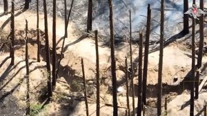 Российские десантники штурмом взяли опорник ВСУ на Краснолиманском напр/Russian attack on AFU posit