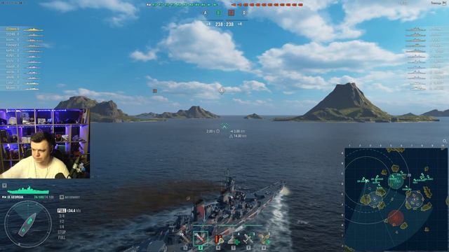 Стрим: WoWS -  ÄGIR - Тестируем новый премиумный корабль