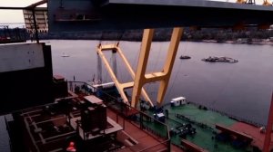 Монтаж Вантовый мост