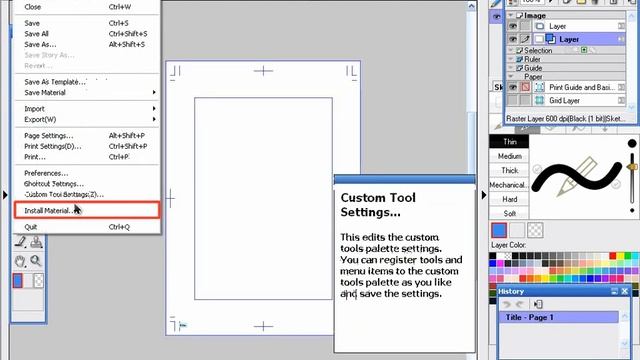Уроки Manga Studio / Урок 8 (Tool Bar и Закладка Story) смотреть онлайн