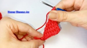 Тунисское вязание круг - пошаговый Мастер-класс