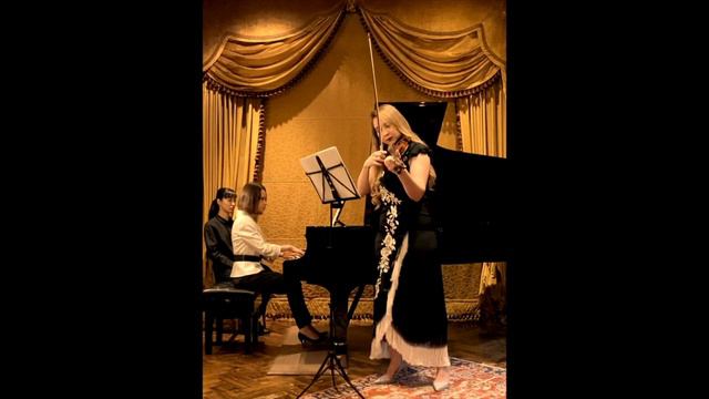 Maurice Ravel - Blues (sonata for violin and piano No. 2, mov. 2) Anna Ovsyanikova, Julia Sinani смотреть онлайн