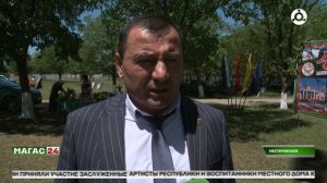 В селении Нестеровское прошёл большой праздничный концерт ко Дню Ингушетии.