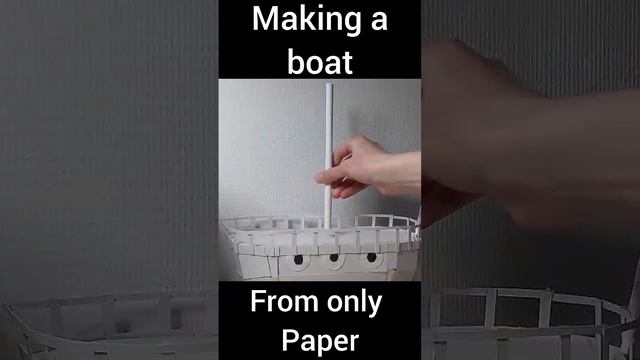 I Made A Waterproof Boat From Only Paper ?