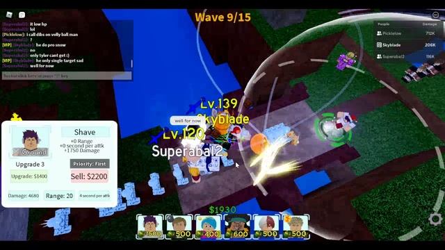 Razor (SHAVE) 6 star Showcase l ASTD l Roblox смотреть онлайн