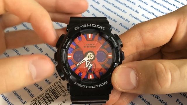 Настройка часов Casio G-SHOCK GA-120B-1A - инструкция от Watch-Forum.RU смотреть онлайн