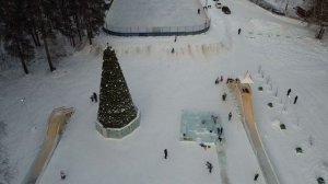 03/01/2021 г. Заречный Свердловской обл. - Городская ёлка