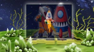 Анимация для детей Мы строим бумажные ракеты