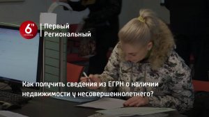 Как получить сведения из ЕГРН о наличии недвижимости у несовершеннолетнего?