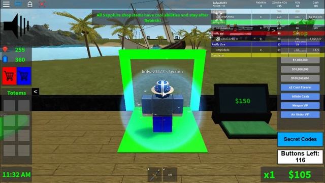 Играю в Тycoon Zombies - Тайкон Зомби В roblox в роблоксе смотреть онлайн