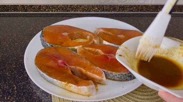 СОЧНЫЙ СТЕЙК ИЗ РЫБЫ ? ПАЛЬЧИКИ ОБЛИЖЕШЬ ?