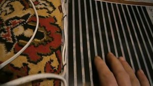 Инфракрасный коврик сшить НИТКАМИ своими руками