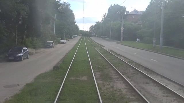 Щелоковский хутор Трамвай №5 Пл.Горького Нижний Новгород 26 07 2020 Tram Nizhny Novgorod