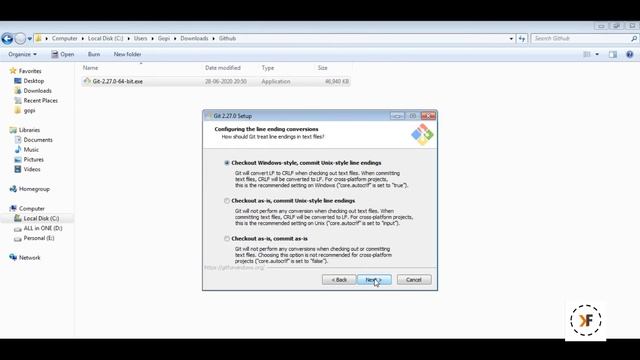 Install Gitbash on Windows