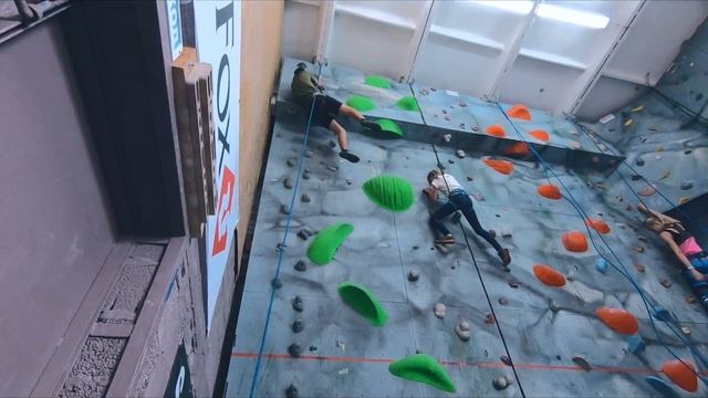 VLOG. Иду на скалодром в первый раз. Снято на GoPro 7