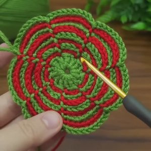 Цветочек крючком?