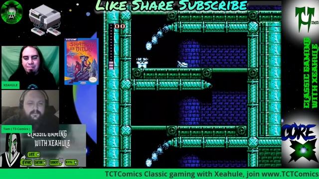 Classic Gaming with Xeahule Shadow of the Ninja on NES смотреть онлайн