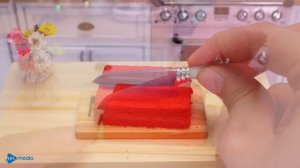 Classic Miniature Christmas Battenberg Cake Recipe - Mini Christmas Chocolate Cake | Mini Bakery