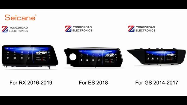 10.25 inch for 2019 Lexus UX GPS Navigation Radio Android 7.1 With HD Touchscreen Bluetooth смотреть онлайн