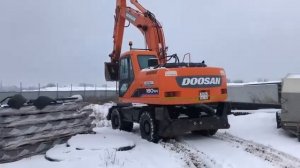 Колесный экскаватор Doosan  solar 180 W-V 2014