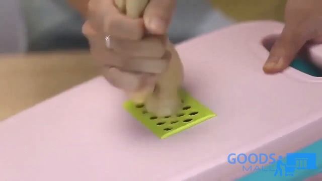 Многофункциональная разделочная доска 9 в 1 (Овощерезка, терка, разделочная доска, нож, дуршлаг) смотреть онлайн