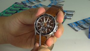 CASIO EDIFICE – батарейка и обнуление хронографа
