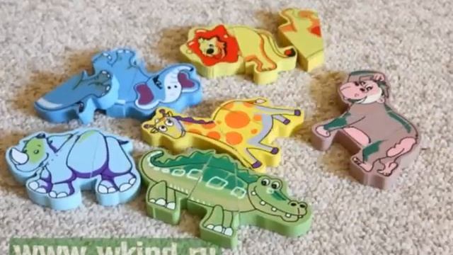 Набор "Животные на магнитах" смотреть онлайн