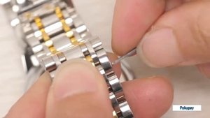 Как укоротить браслет на часах за 40 секунд ?