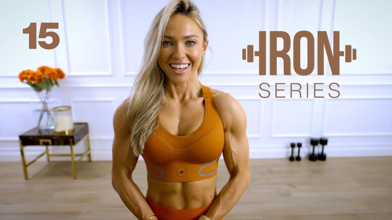 Caroline Girvan - IRON Series 30 Min Shoulder Workout - Compound & Isolation _ 15