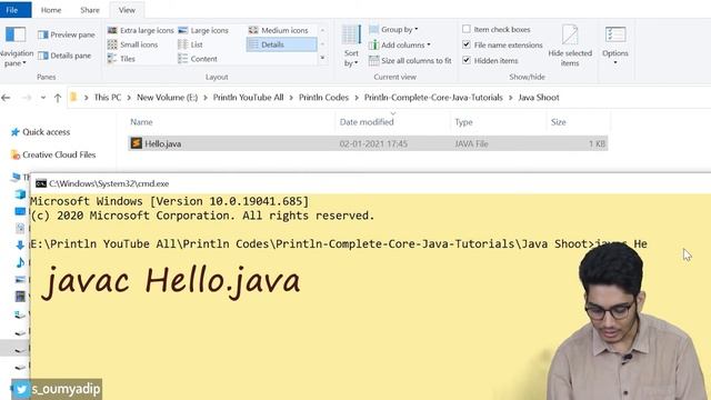 #0.4  Main Function in Java - What is public static void main? | Explanation | Code | Println