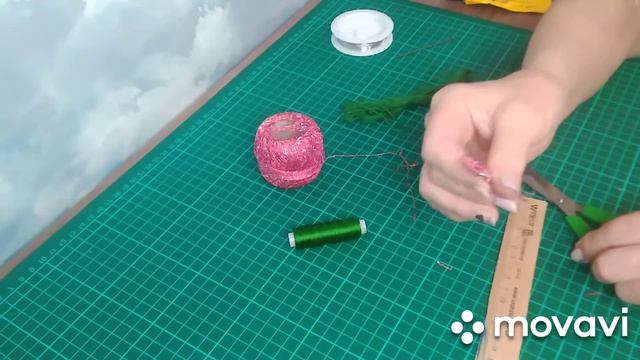 Мастер-класс "Цветок в технике ганутель" смотреть онлайн