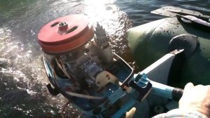 Прибой 5,первый выход на воду...