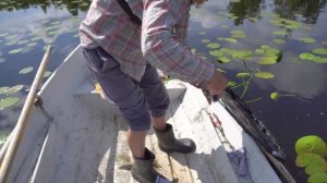 Щука на 3.5 кг. Ловля щуки на спининнг в лопухах на резину. Двухдневная рыбалка. День второй.