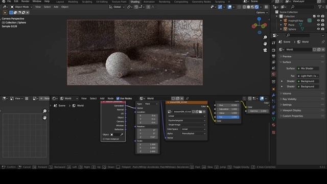 Camera Mapping в Blender. Основы