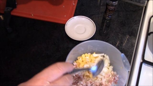 Эчпочмаки с картошкой и мясом.