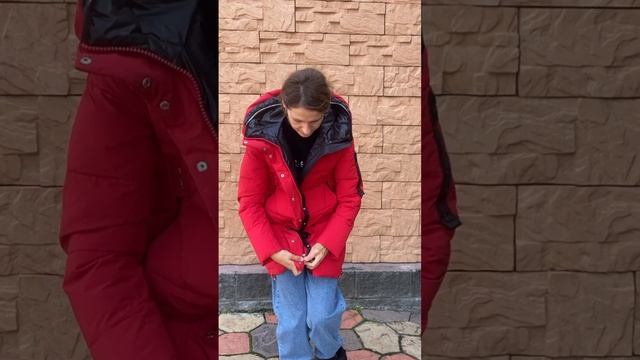 Зимнее полупальто KAP-029 смотреть онлайн