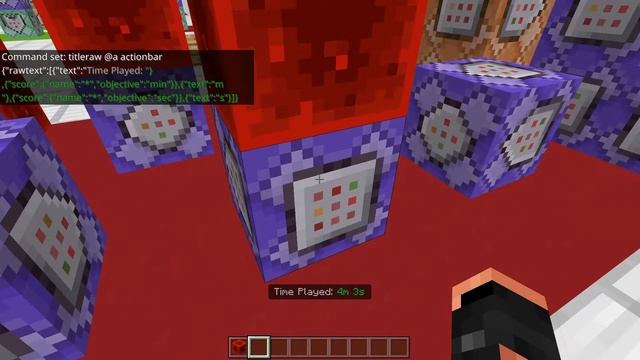 Time Played On Custom Scoreboard | Minecraft Bedrock 1.16.100 смотреть онлайн