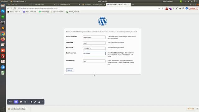 Day 1 - How to install WordPress on localhost & connect with database! смотреть онлайн