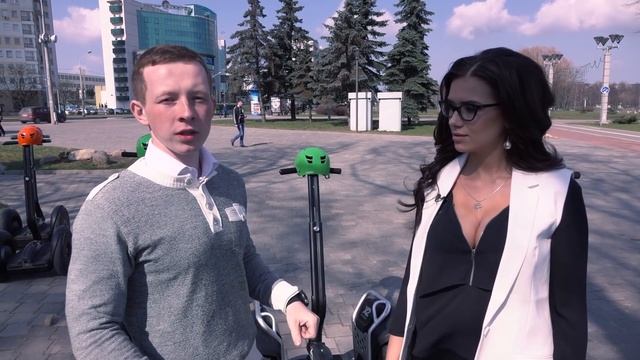 Сегвей и гироскутер: научись кататься с TUT.BY и Марией Блювштейн смотреть онлайн