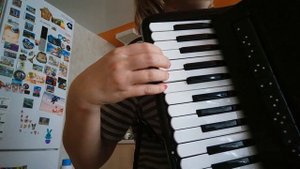 Подмосковные вечера на аккордеоне -разбор