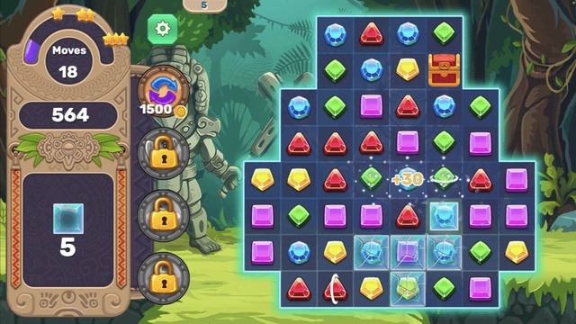 Jewels Blitz 5 Game - GamePlay Walkthrough смотреть онлайн