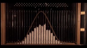 Эксперимент с доской Гальтона. Вариабельность стабильного процесса.