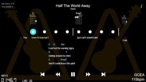 Half The World Away - ukulele cover, playalong and tutorial - UkeTok Online Ukulele Club