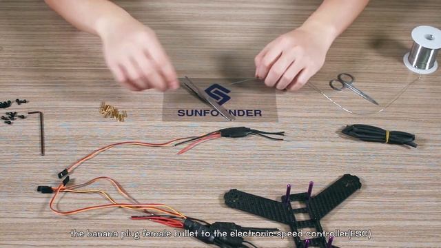 QAV210-Compatible SunFounder SF210 FPV Racing Drone Quadcopter Assembly Tutorial 2- Frame смотреть онлайн